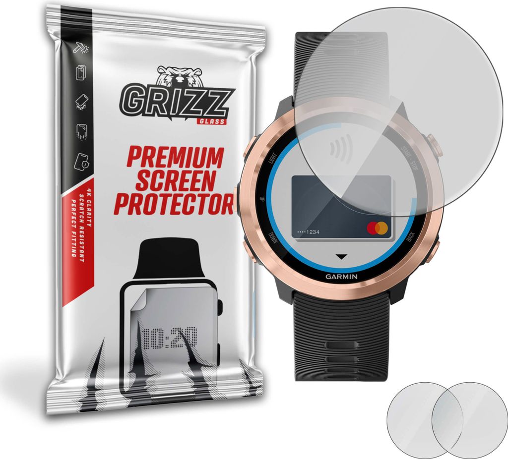 Matte Folie GrizzGlass PaperScreen für Garmin Forerunner 645
