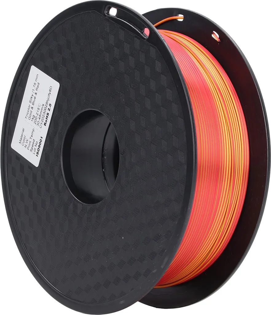 Filament PLA 1.75mm Or Bleu Rouge souple pour impression 3D de précision - 5