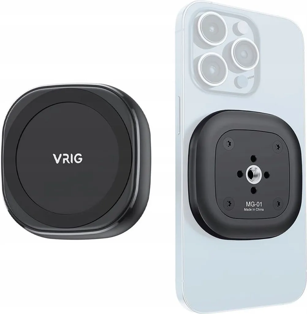 Support MagSafe MG-01 à Aimant Puissant et Pas de Vis 1/4 pour Vidéo