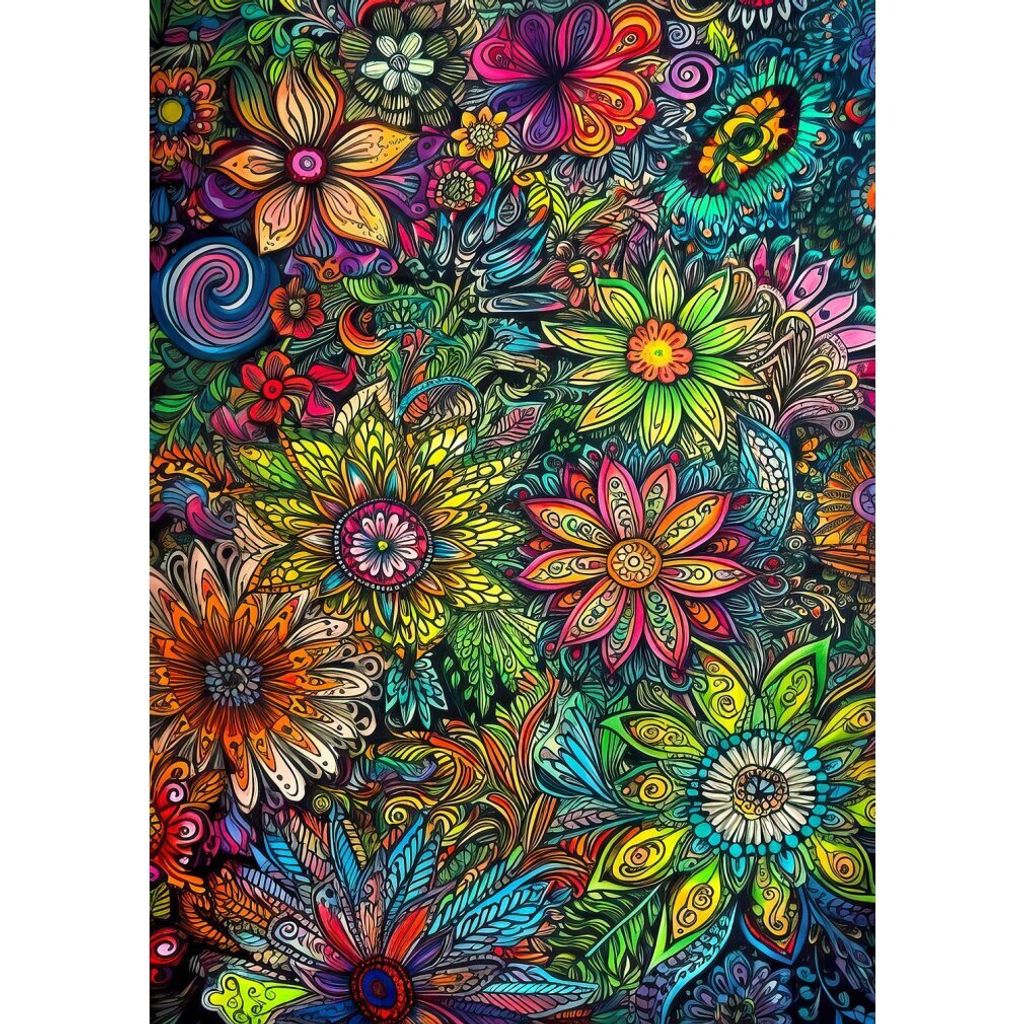 ENJOY Puzzle Die Kraft der Blumen 1000 Teile Produktbild 