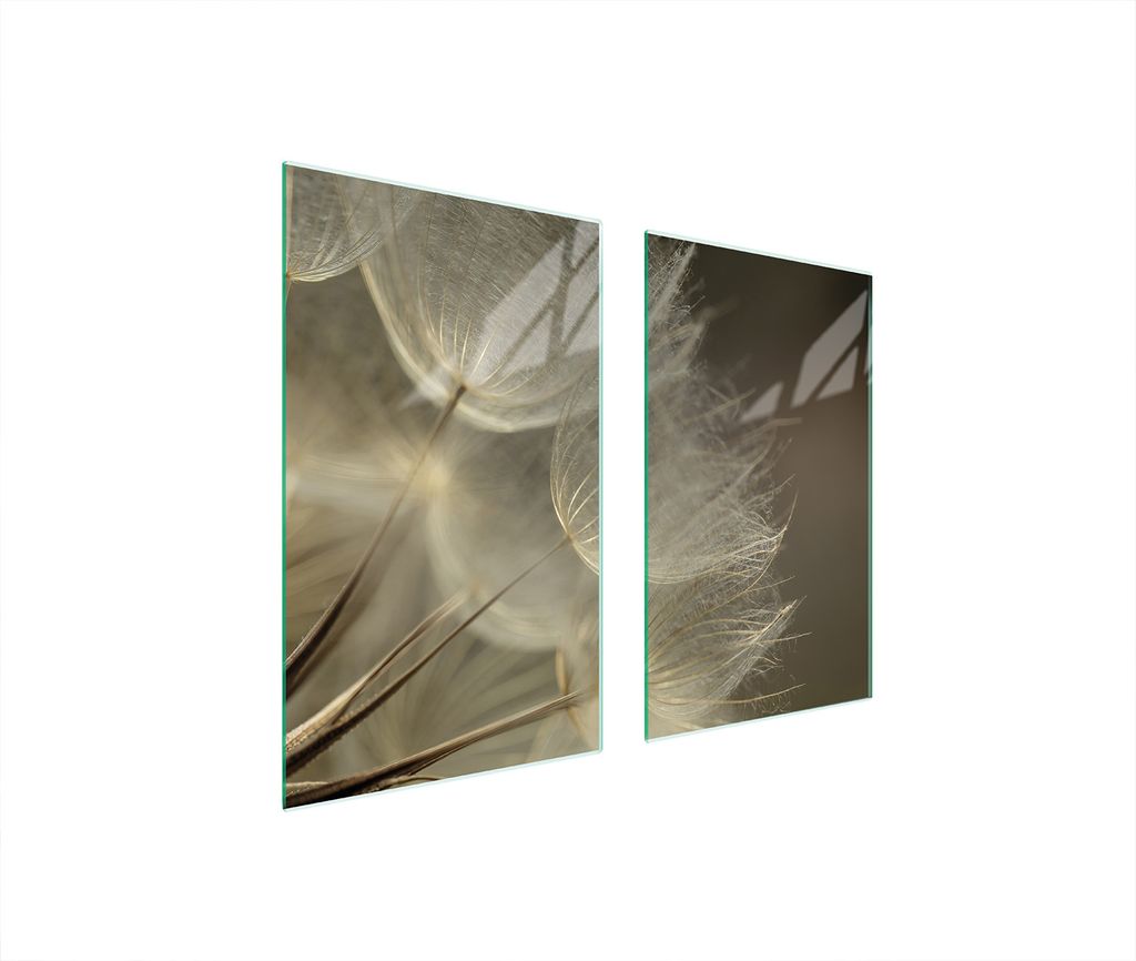 Glasschutzplatte Für Herd 75X52 Blume