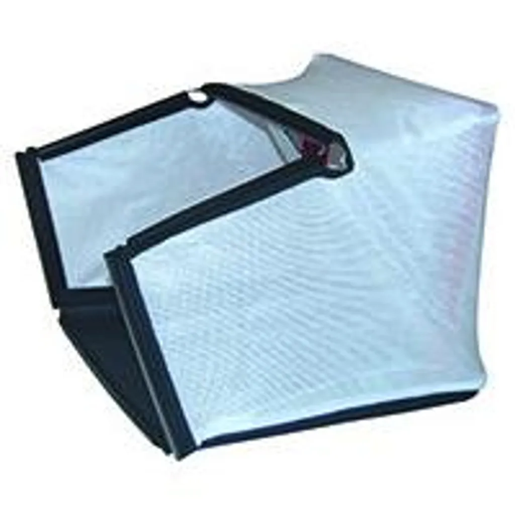 Sac à herbe 050083 Lazer Marina haute capacité en textile renforcé noir