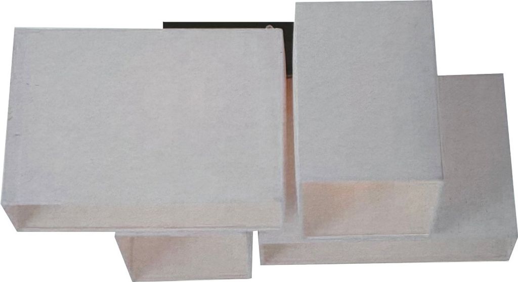 Lightbox Deckenleuchte Textil/Weiß 56x56cm max. 4 x 40W E14 ohne Leuchtmittel