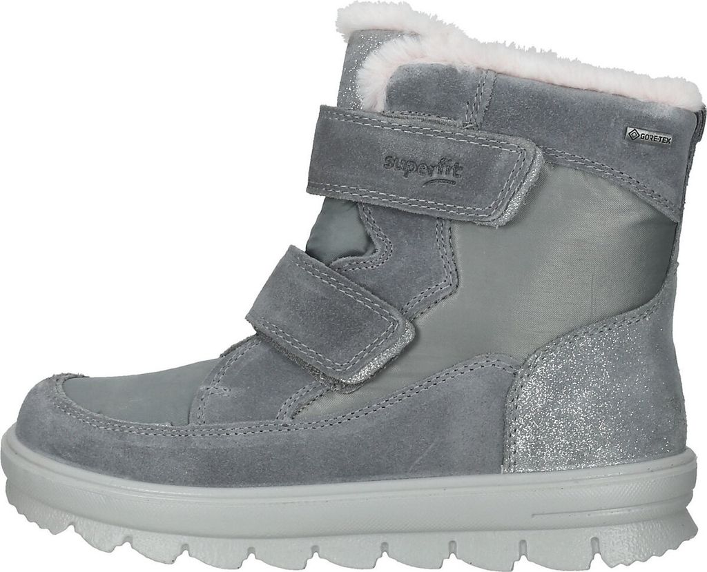 Superfit Mädchen Stella Stiefel – Schneestiefel Mit Flachem Absatz, Schmaler Passform