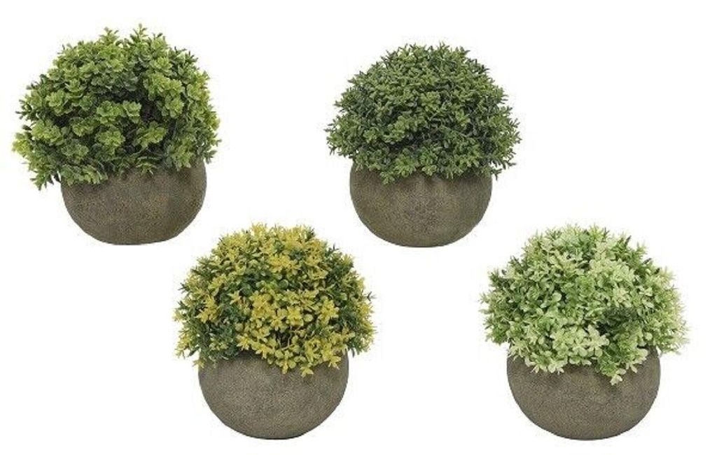 Kunstpflanze im Topf 13cm, 1 Stück sortiert Produktbild 