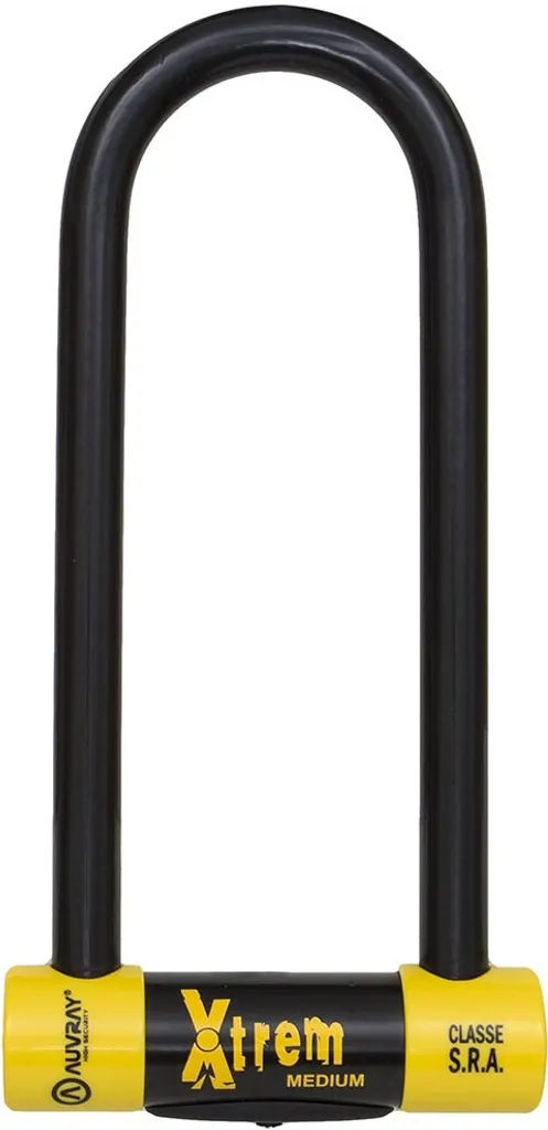 Antivol U moto haute sécurité U Lock Xtreme 85X250 Sra Art4 acier renforcé