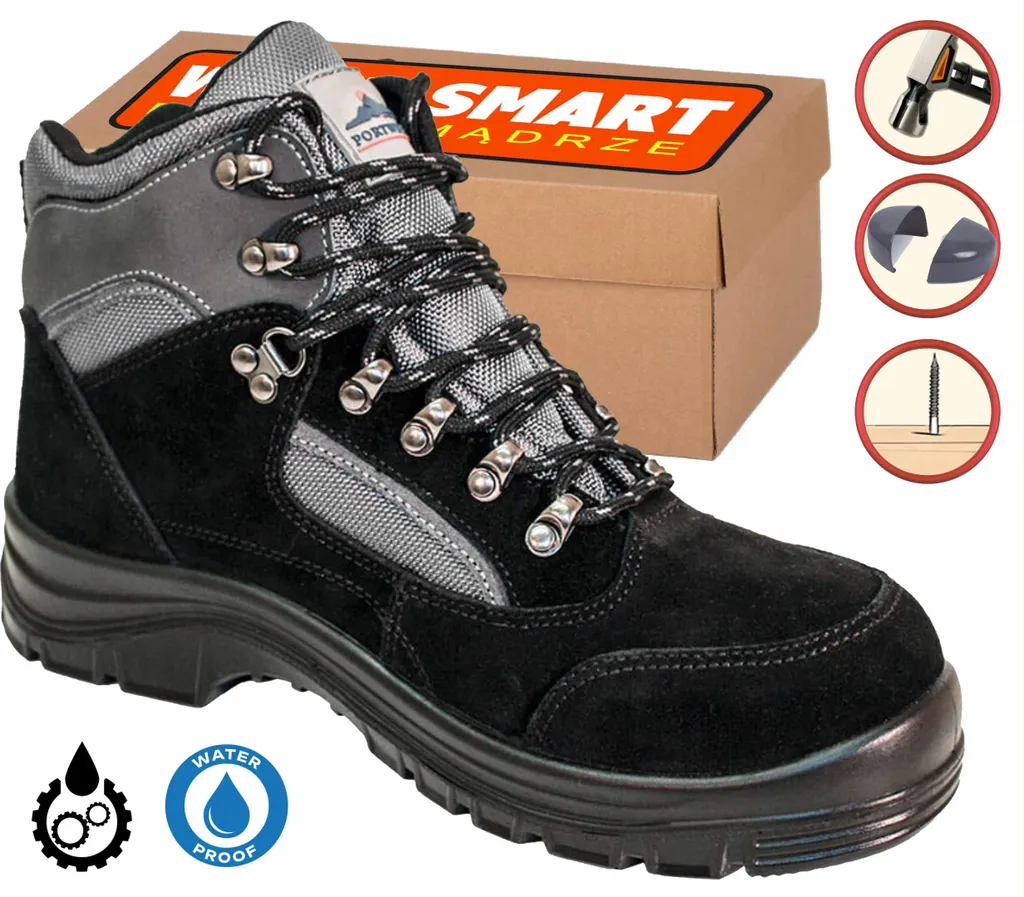 Gardez les pieds au sec et en sécurité avec ces chaussures S3 WR en 46