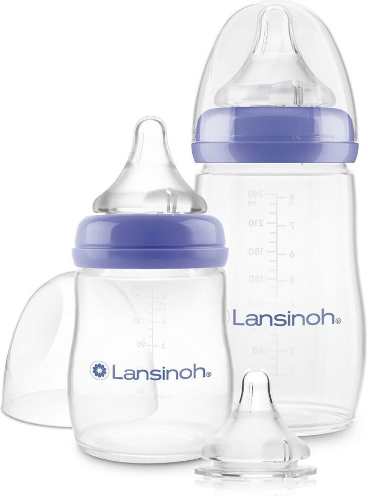 Lanisnoh Starter-Set mit 2 PP Flaschen (160 ml Produktbild 