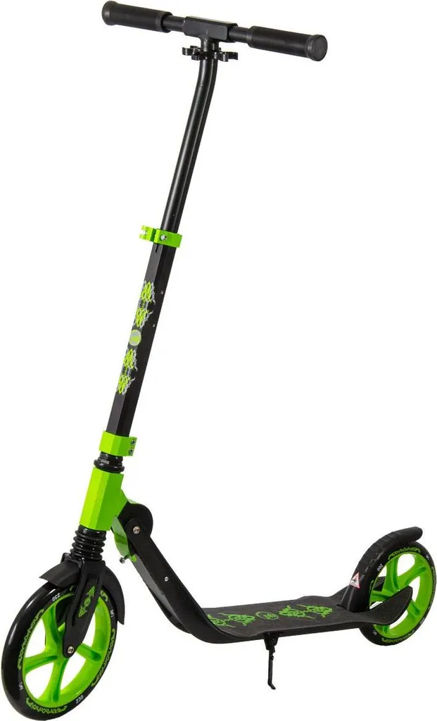 Trottinette PB Ornament 230 mm Vert - Modèle Robuste à Hauteur Réglable - 3