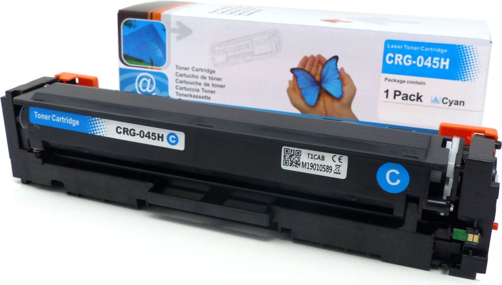 Toner ersetzt Canon CRG-045H Cyan – 2.200 Seiten, Kompatibel mit Canon I-Sensys LBP & MF Serien