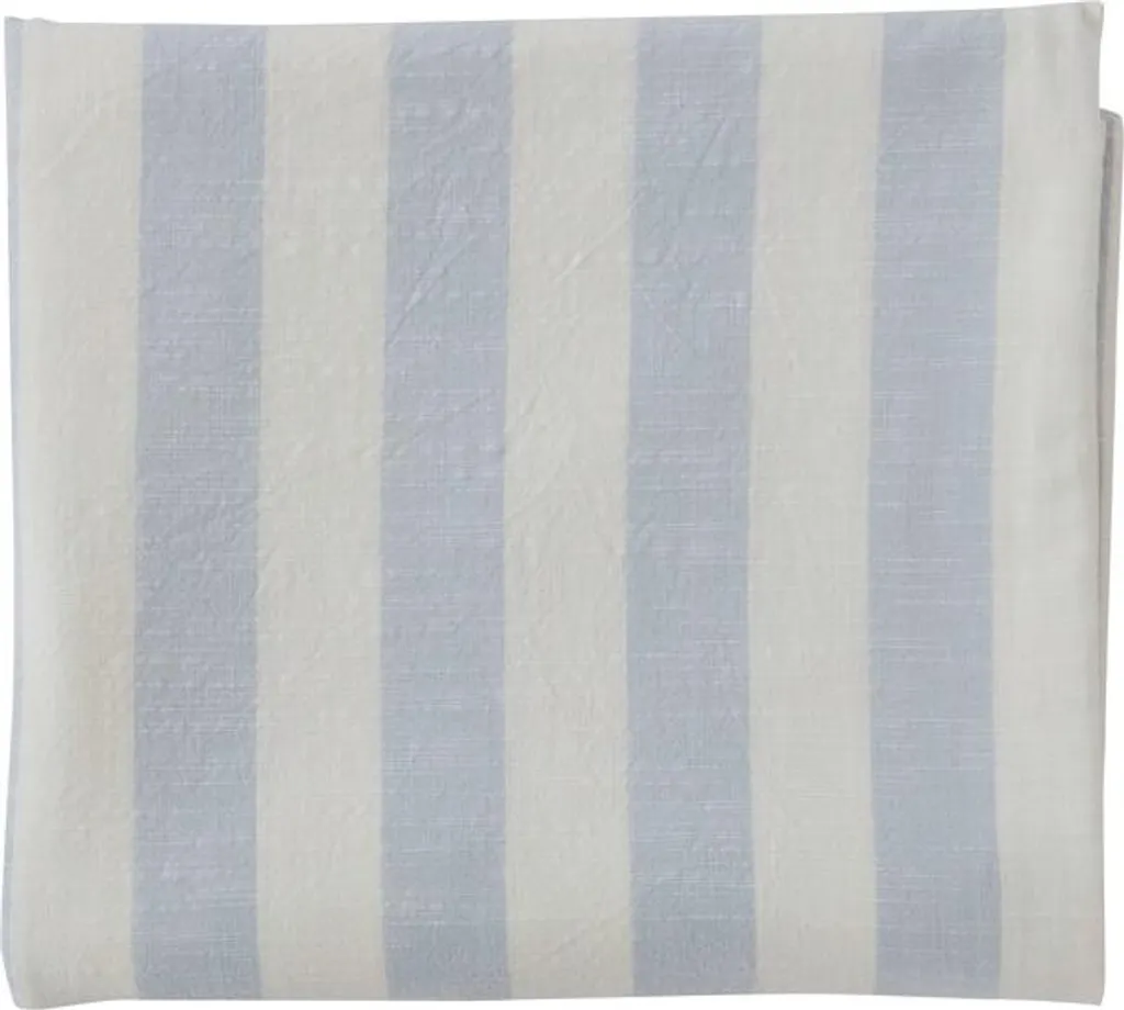 Nappe OYOY Living bleue L260 x W140 cm en coton pour grande table