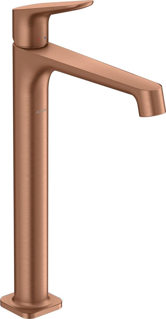 hansgrohe AXOR Citterio M Einhebel Waschtischmischer für Waschschüsseln ohne Ablaufgarnitur, 34127310