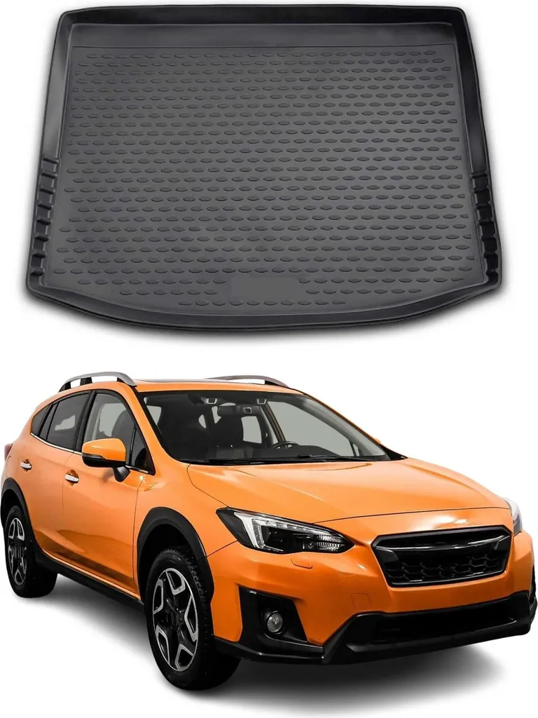 Tappetino Bagagliaio Subaru XV 2012-2016 Gomma TPE | Protezione 3D Su Misura