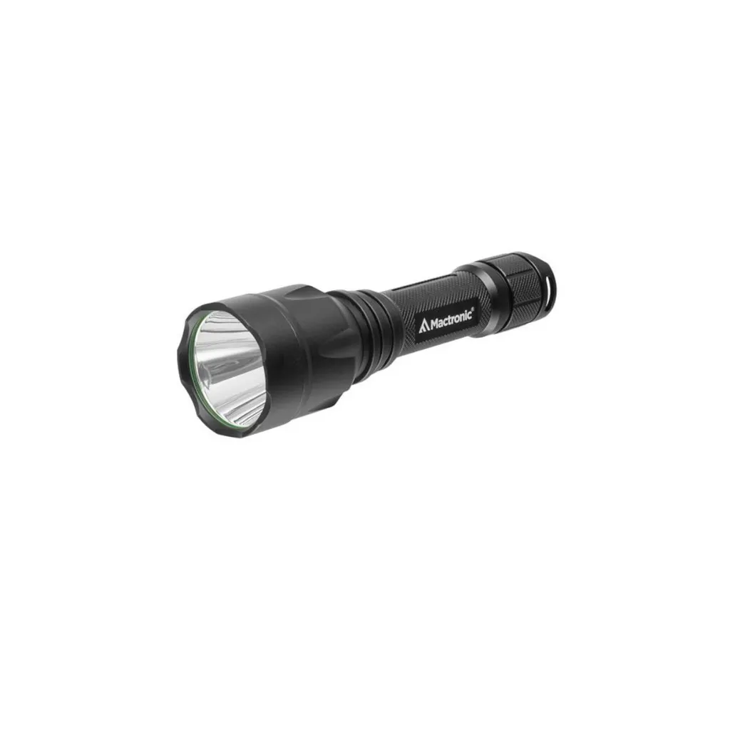 Lampe torche LED tactique Mactronic 1550 lumens noire haute intensité
