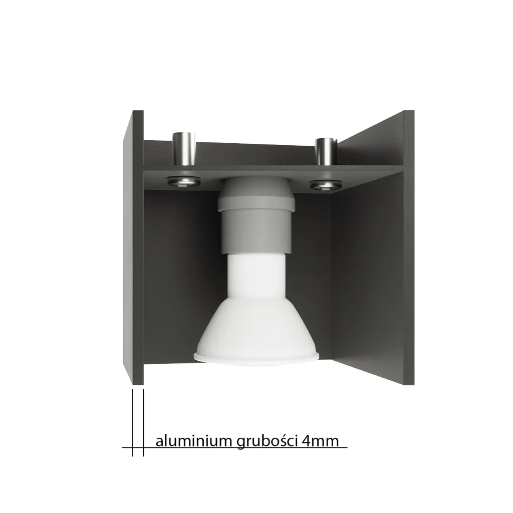 Applique KINKIET MERITO G9 Alluminio - Lampada Parete Robusta - 5