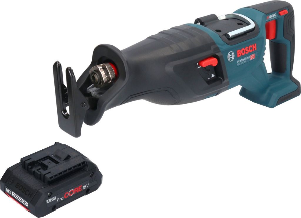 Bosch GSA 18V-28 Professional Akku Säbelsäge 18 V BITURBO Brushless + 1x ProCORE Akku 4,0 Ah - ohne Ladegerät