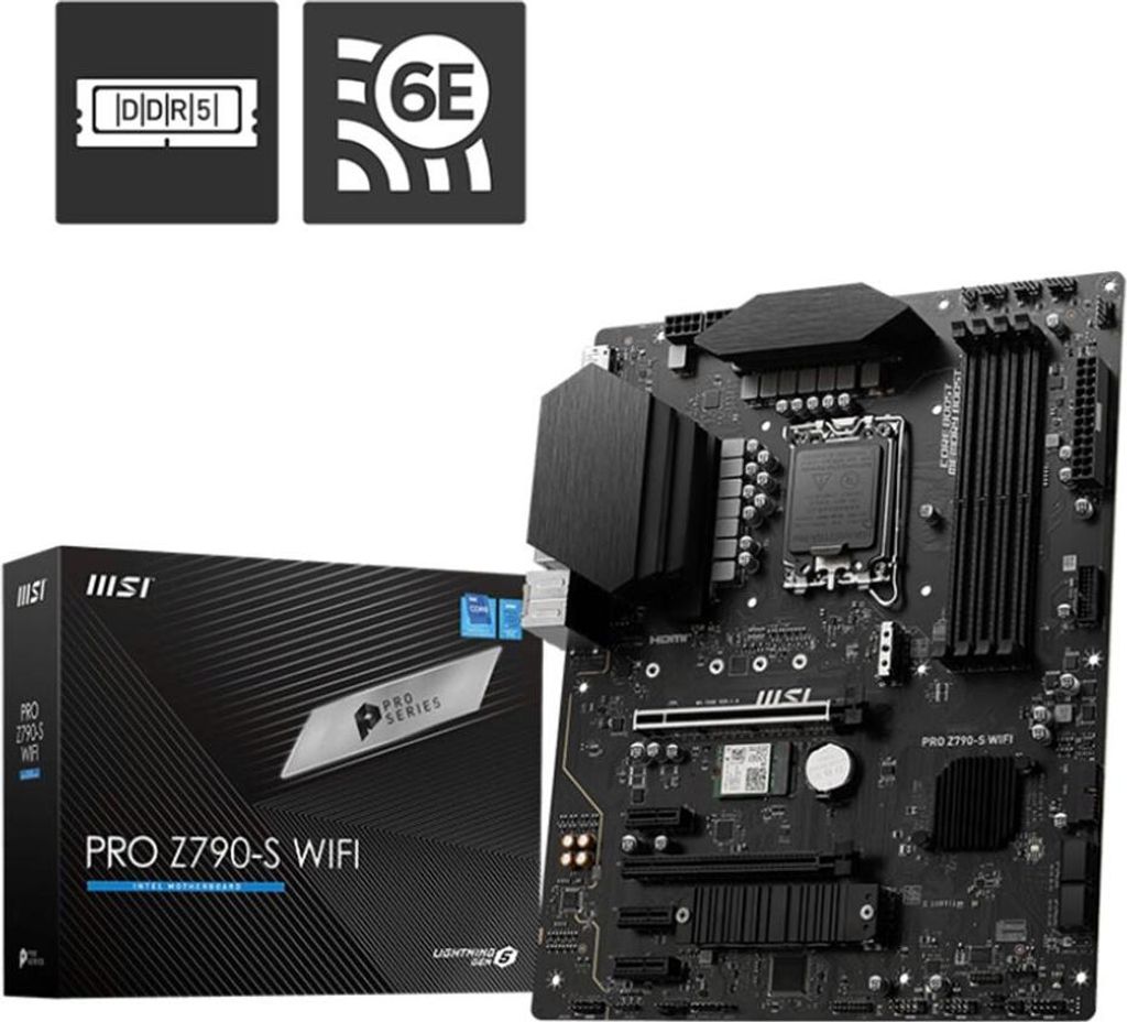 MSI PRO Z790-S WIFI - Scheda madre - ATX Immagine del prodotto 