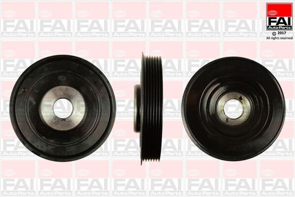 FAI AutoParts FVD1011 Riemenscheibe Kurbelwelle für FIAT DUCATO Pritsche/Fahrgestell (230) 162mm 5-Rippen