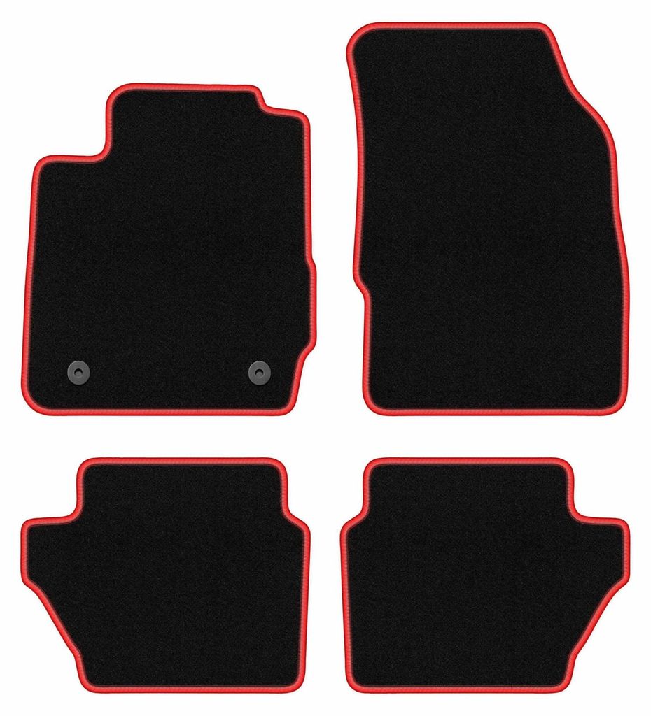 Tapis de sol en moquette pour Ford Fiesta MK7 2011-2017 (à Image du produit 