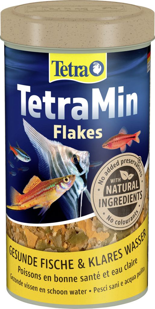 Tetra TetraMin Flakes, Zierfisch, Trockenfischfutter, Produktbild 