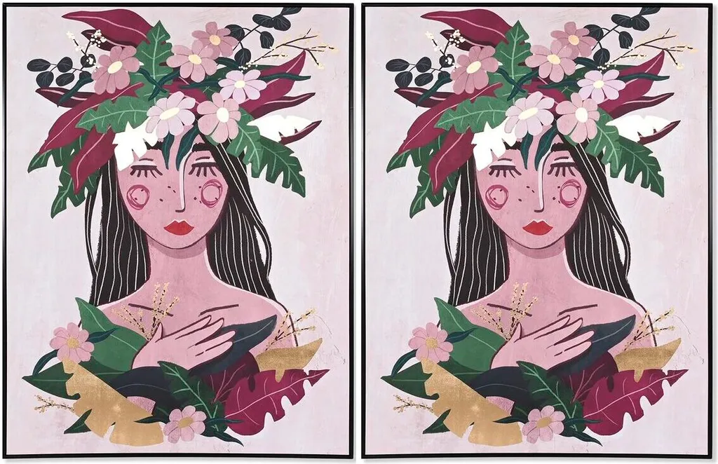 Habillez vos Murs Vides avec ce Duo de Tableaux Fleurs Scandinaves