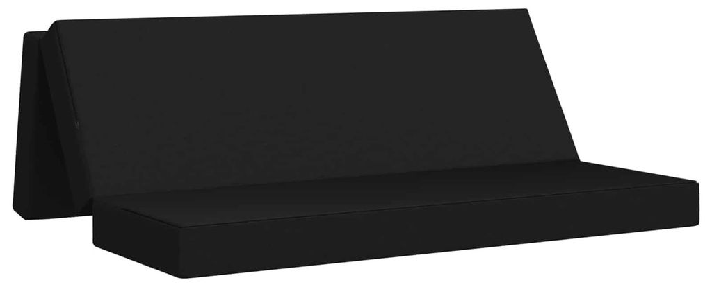 vidaXL Klappsofa Bett 200 x 67 x 45 cm Schwarz