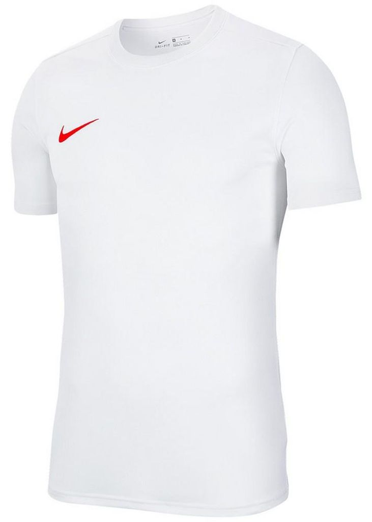Nike - "Dry Park VII" Trikot für Herren kurzärmlig PP5848 (S) (Weiß/Rot)