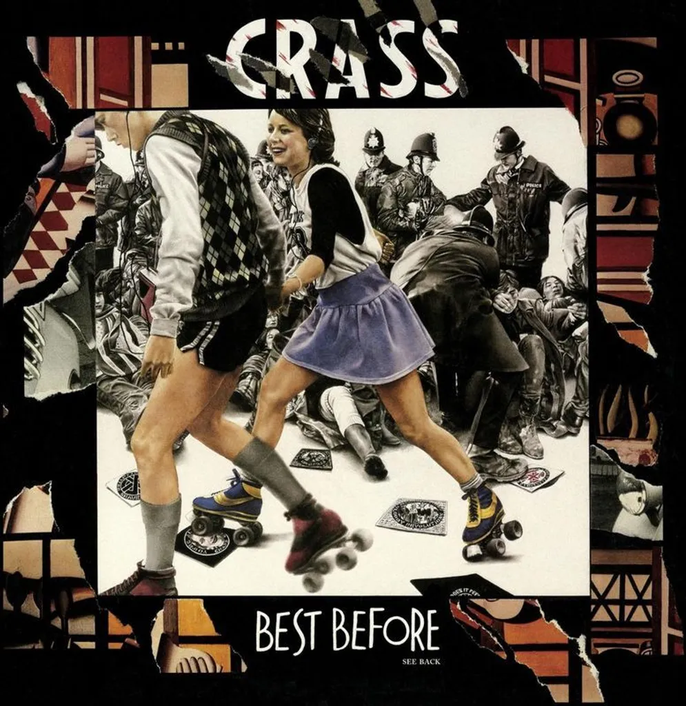 Album Vinyle Crass Best Before 1984 Remastered Édition LP de Collection