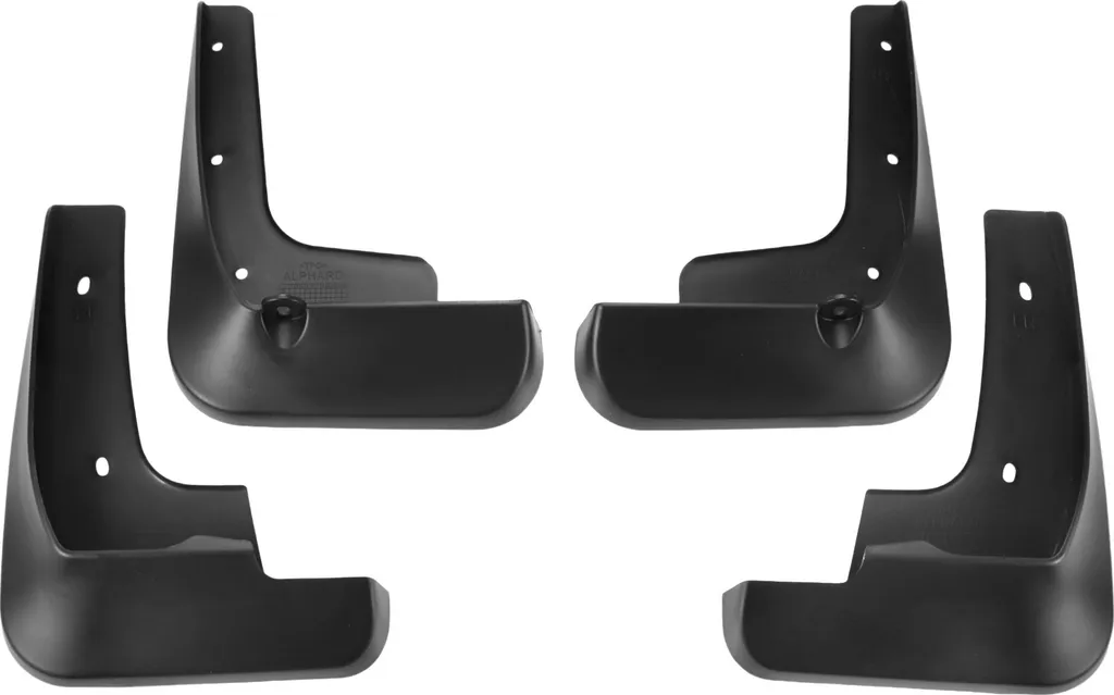 Bavettes de Protection Toyota Alphard 2010 à 2021 en ABS Noir de Qualité