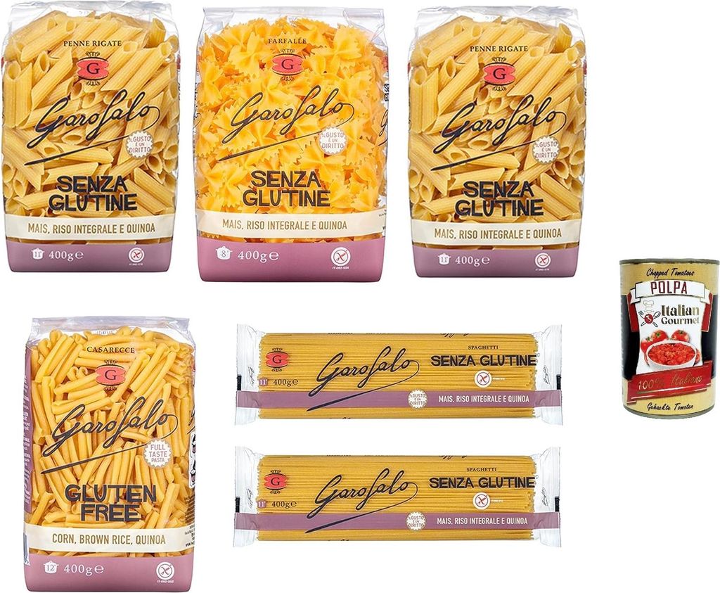 Testpaket Pasta senza Glutine Glutenfreie Nudeln gluten Produktbild 