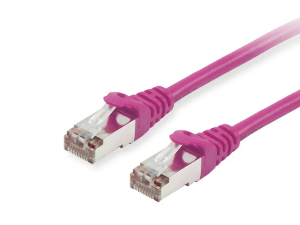 Equip 615557 Cavo di Rete Viola 50m Cat 6 S/FTP - Mai più Lag!