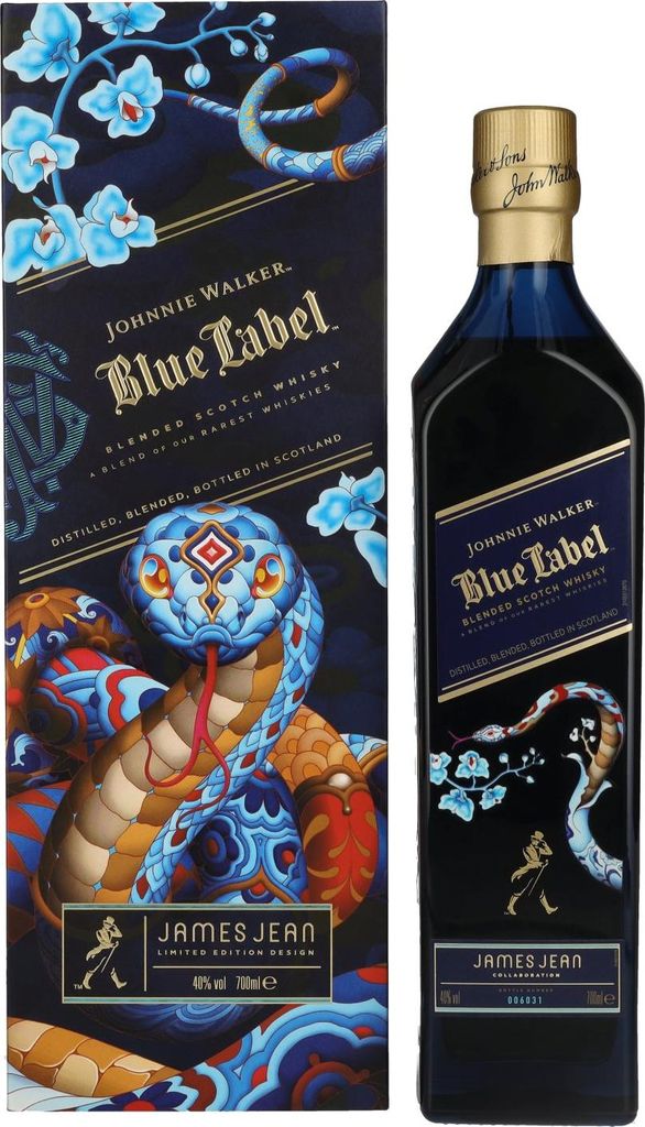 Johnnie Walker Blue Label Edicion Limitada Snake Whisky Schottland 70.00 cl 40.0 %