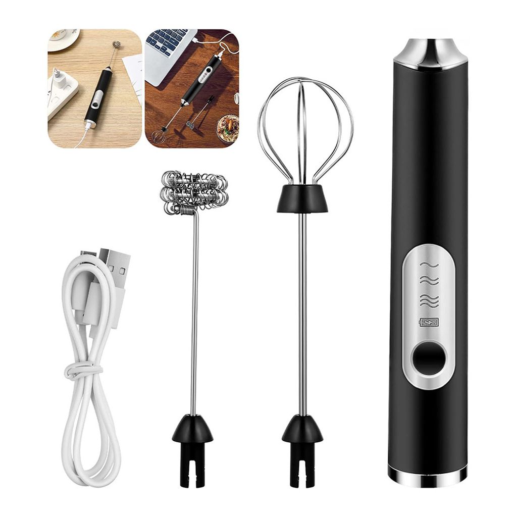 Milchaufschäumer Elektrisch Stab USB Handaufschäumer Produktbild 