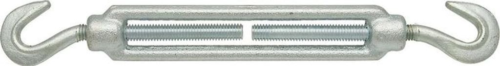 Spannschlossspanner Haken-Haken M12x140 mm 5 Stk. 46040874/5