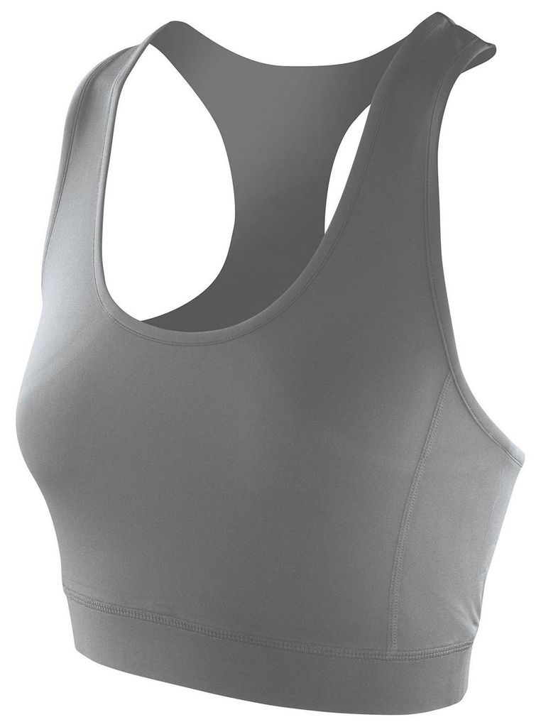 Spiro - "Impact Softex" Kurzes Top für Damen LT1127 (44 DE) (Wolkengrau)