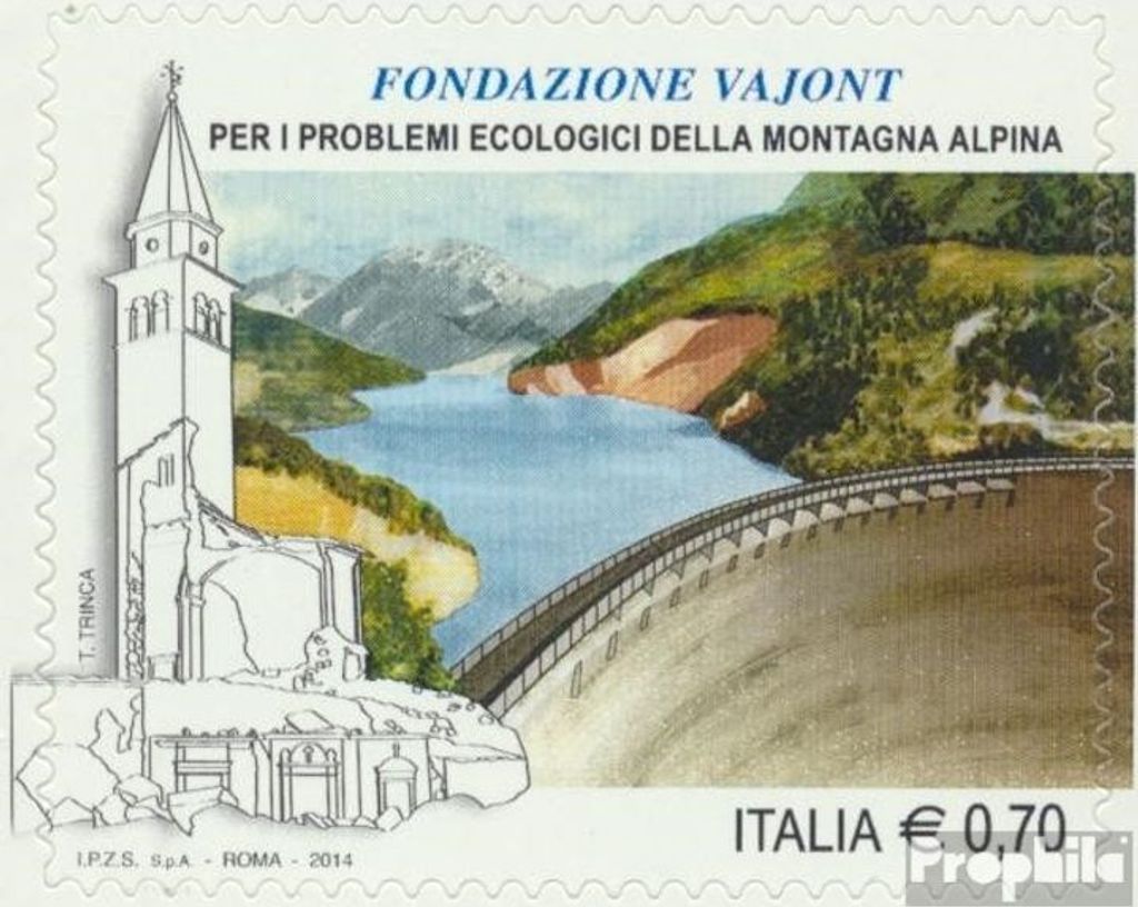 Briefmarken Italien 2014 Mi 3730 (kompl.Ausg.) postfrisch Ökologie