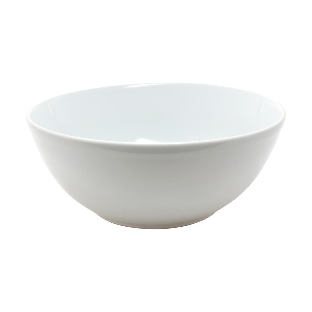 Schale Ø 23,5 cm Weiß Porzellan