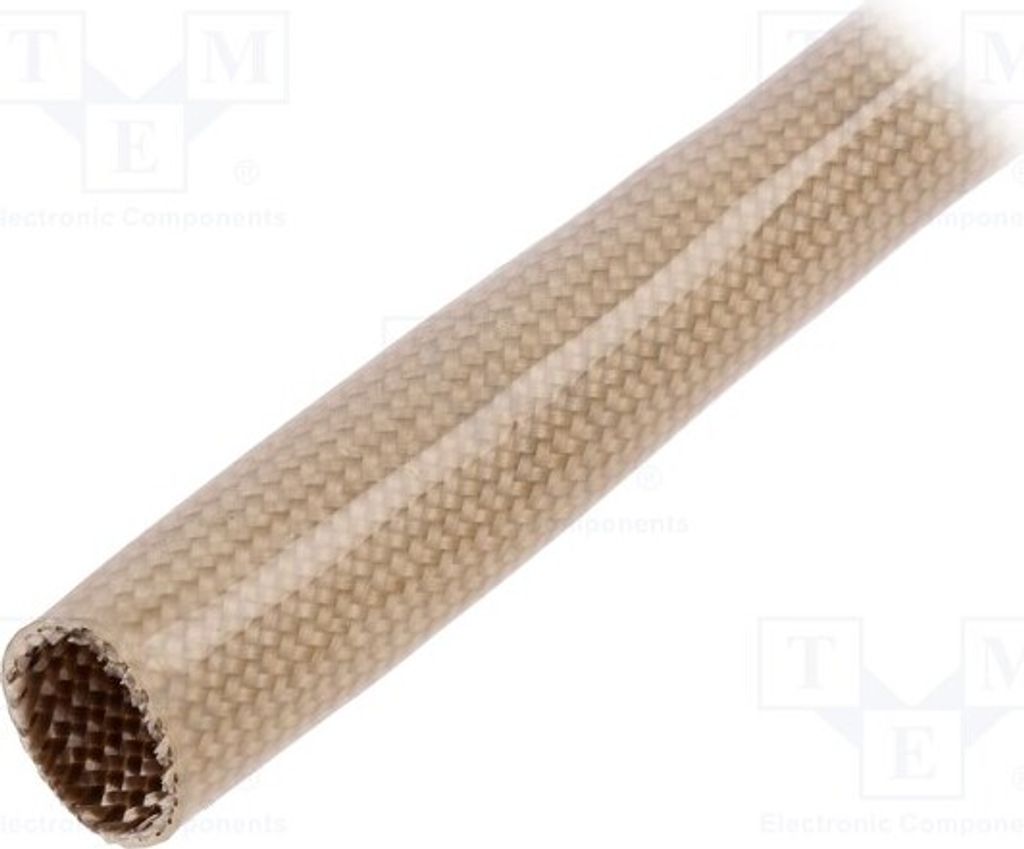 10x Elektroisolierender Schlauch -30÷155°C ØInn: 3mm beige L: 10m SEP5KV-3-LBR-10