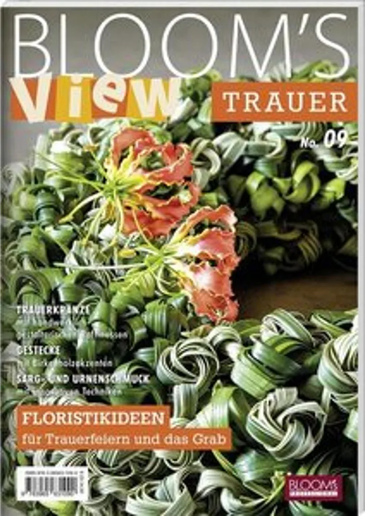 BLOOM'S VIEW Trauer No.09 2023 : Livre d'Art Floral de Deuil Professionnel
