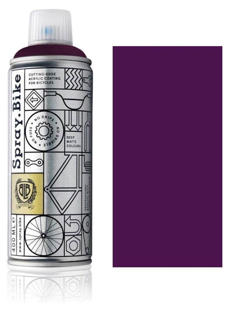 Fahrrad Lackspray Keine GRUNDIERUNG notwendig - Acryllack Produktbild 