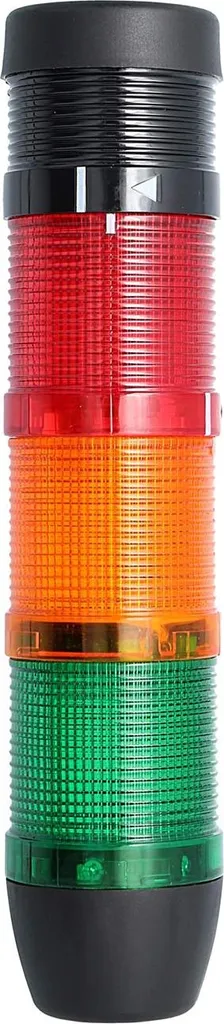 Colonne lumineuse STEX24 LED 50mm 24V Rouge Jaune Vert avec Buzzer SS50-B3