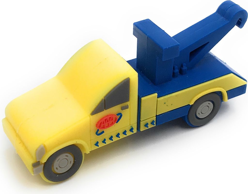 Onlineworld2013 Abschlepper Abschleppauto Auto Fahrzeug gelb blau Funny USB Stick 64 GB USB 3.0