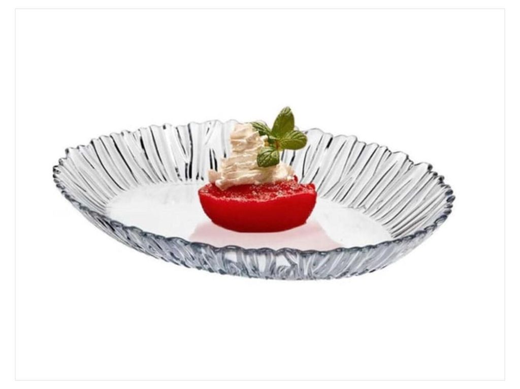 Pasabahce Aurora ovale Servierschale 33 x 25 cm Produktbild 