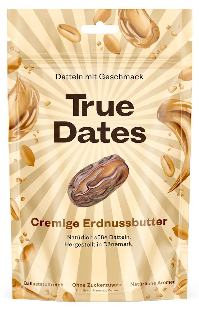 True Gum TDCPB100, 344 kcal, 1453 kJ, 4,3 g, 4,7 g, 62 g, Obrázek produktu 