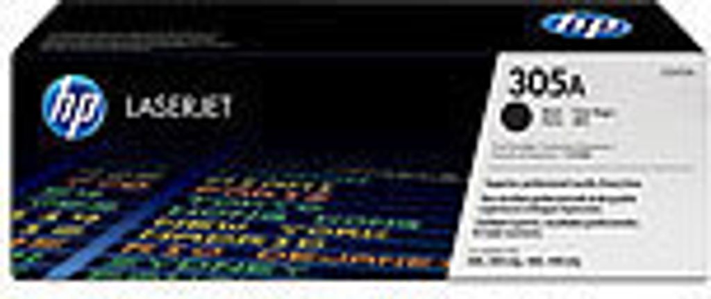 HP 305A, Laser, HP LaserJet Pro 300, 400, Schwarz, Toner, 10 - 25 °C, 20 - 80%