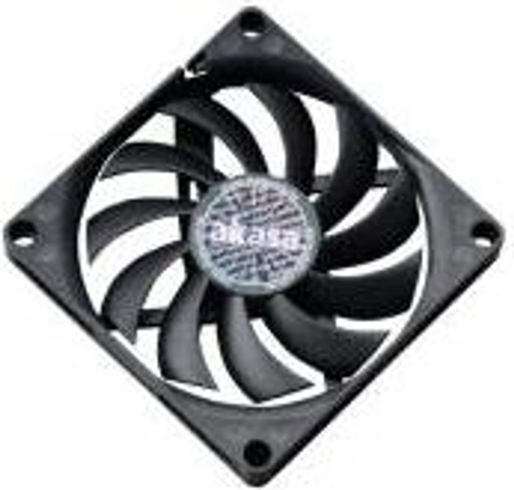 Akasa AK-FN076 - Computergehäuse - Ventilator - 8 cm - 600 RPM - 3000 RPM - 27,09 dB