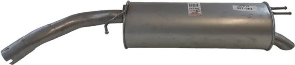 Pot d'échappement arrière BOSAL 148-185 en acier robuste pour voiture
