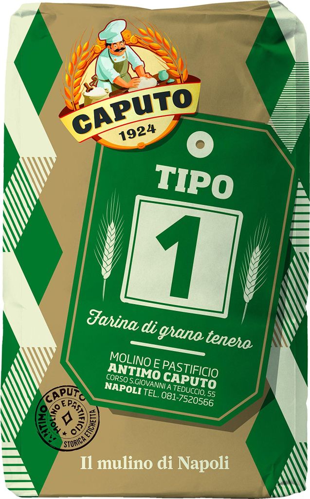 Farina per Pizza Tipo 1 Napoli Molino Caputo Pizzamehl Produktbild 