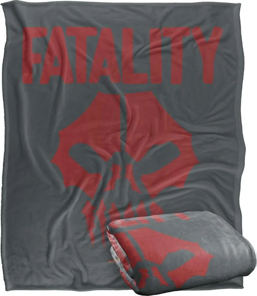 Plaid Mortal Kombat Fatality - Couverture Douce Multicolore TV18976