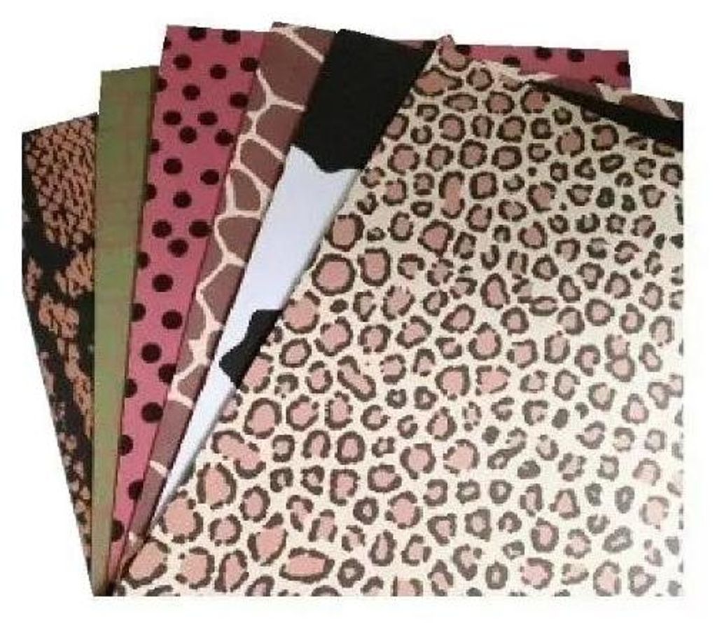 Karton mit Tiermotiven, 24 x 34 cm, 6 Bögen – Galeria Hobby Produktbild 